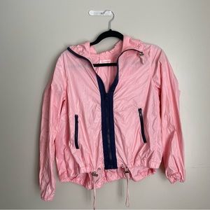 re:named pink cinch waist windbreaker